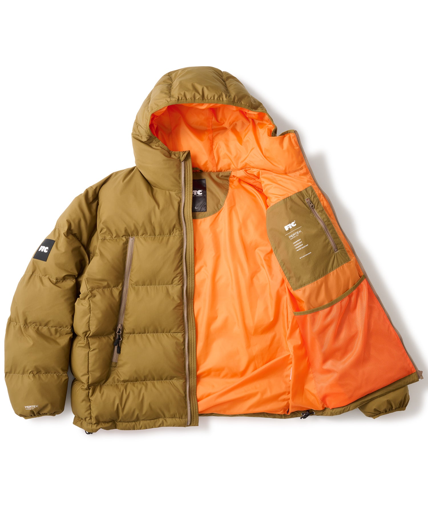 FTC PERTEX HOODED PUFFY JACKET – FTC SKATEBOARDING
