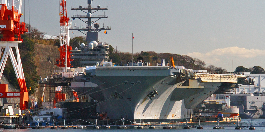 横須賀配備の米空母、2024年に「ロナルド・レーガン」から「ジョージ