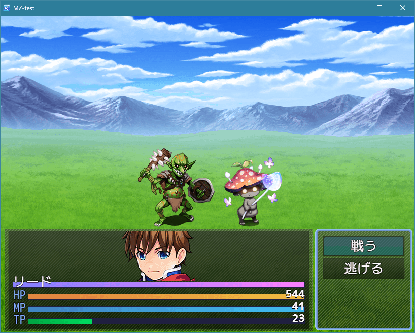 MNKR 戦闘ステータスウィンドウ内のアクター数とゲージ幅を指定できる