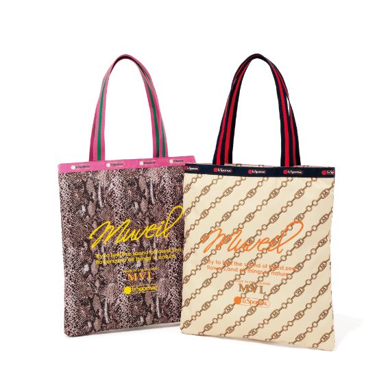 レスポートサック》×《ミュベール》のコラボが再び！パイソン柄や