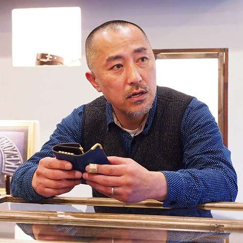 池之端銀革店】Cramp 二つ折りギャルソンウォレット | 藤巻百貨店