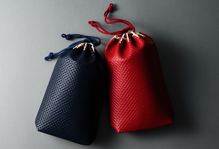 JIZAING×INDEN】甲州印伝 合切袋 大 | 藤巻百貨店