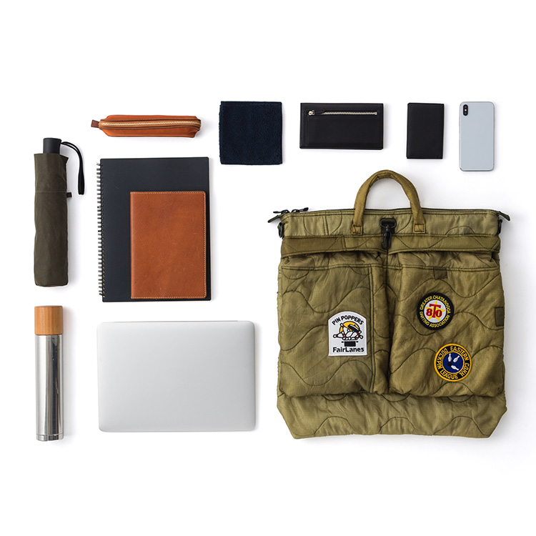 LEQUIO】GRA_CHIC ヘルメットバッグ“Warehouse” | 藤巻百貨店