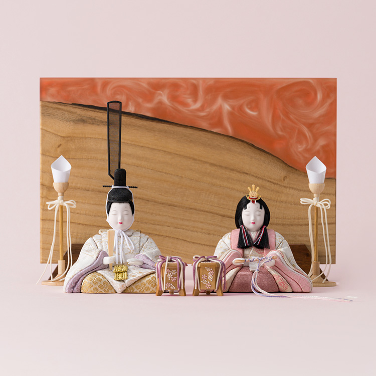 柿沼人形】木目込み親王飾り（雛人形） 藤巻別注モデル | 藤巻百貨店