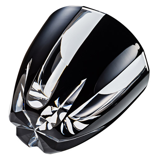 清水硝子】江戸切子「風車」黒ぐいのみ | 藤巻百貨店