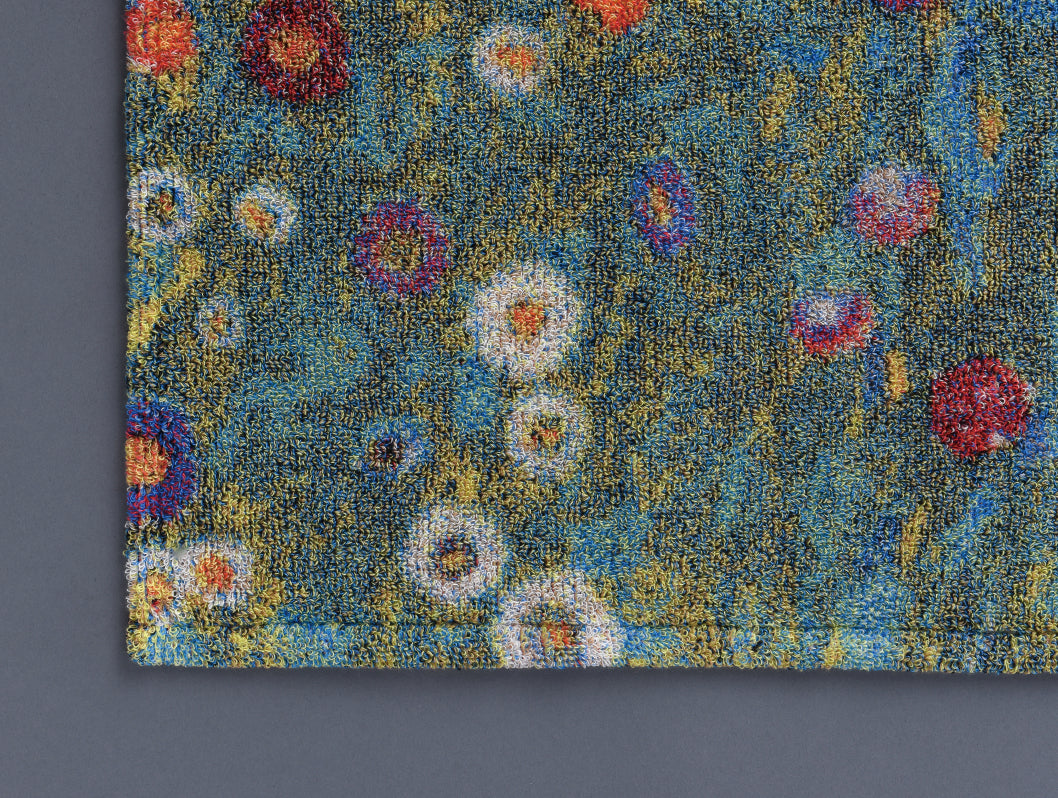 五彩織り クリムト「農家の庭」 – FUJITAKA TOWEL GINZA