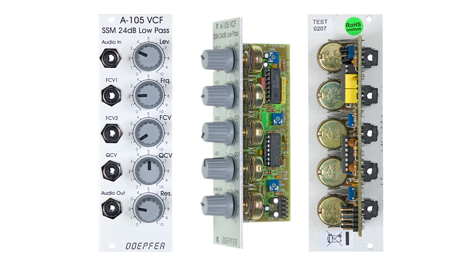 A-105 VCF SSM 24db Low Pass - A-100 Eurorack Modular Synthesizer
