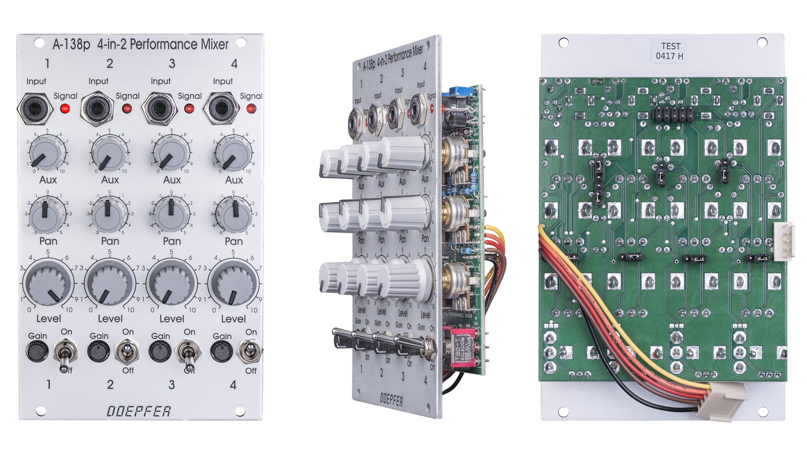 A-138p Performance Mixer - A-100 Eurorack Modular Synthesizer