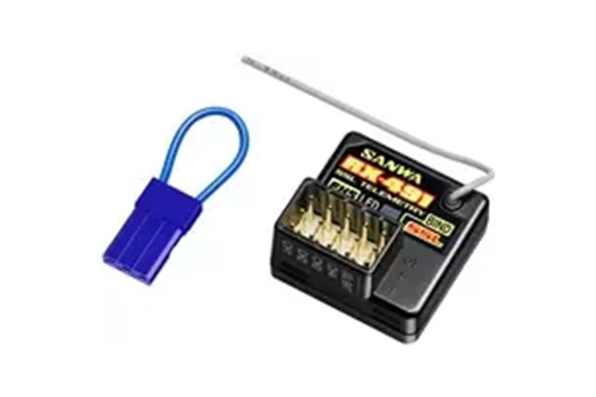 サンワ RX-481 2.4GHz FHSS4/FHSS3 受信機 107A41251A | 福山ラジコン