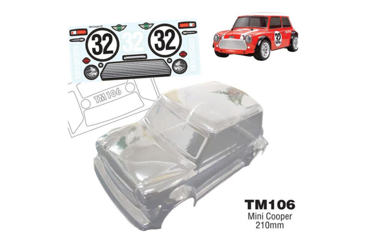 Blade TERAM C ミニボディ クリアボディ ホイルベース210mm仕様 TM106