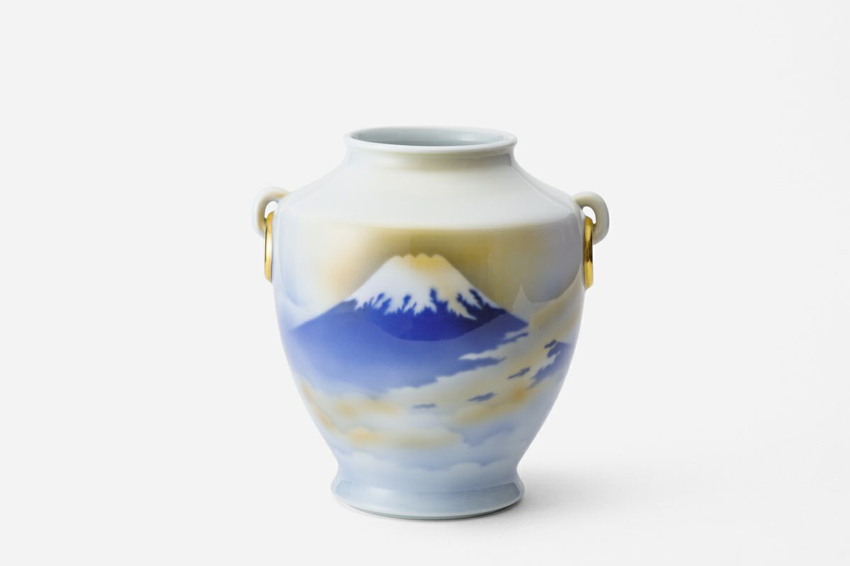 富士山 正方型陶額 | 有田焼 深川製磁｜公式オンラインストア