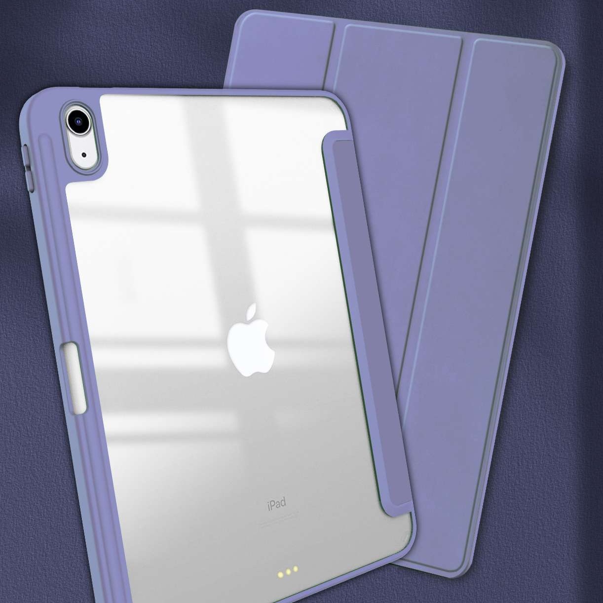 iPadケース 衝撃吸収 透明 保護スタンドケース iPad Air ケース|ipad