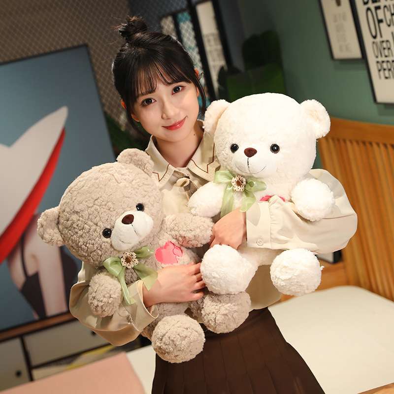 くまぬいぐるみ あなたの相棒 ぬいぐるみのくま くま 白(中)|くま