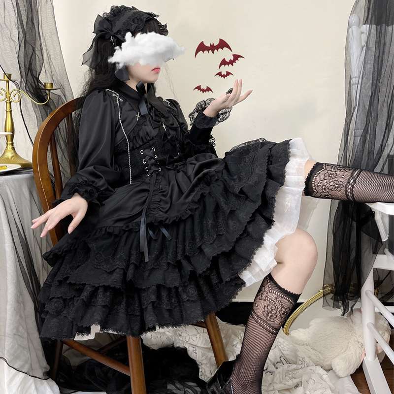 中華ロリータ】チャイニーズポンチョドレス 中華ロリータ|ロリータ