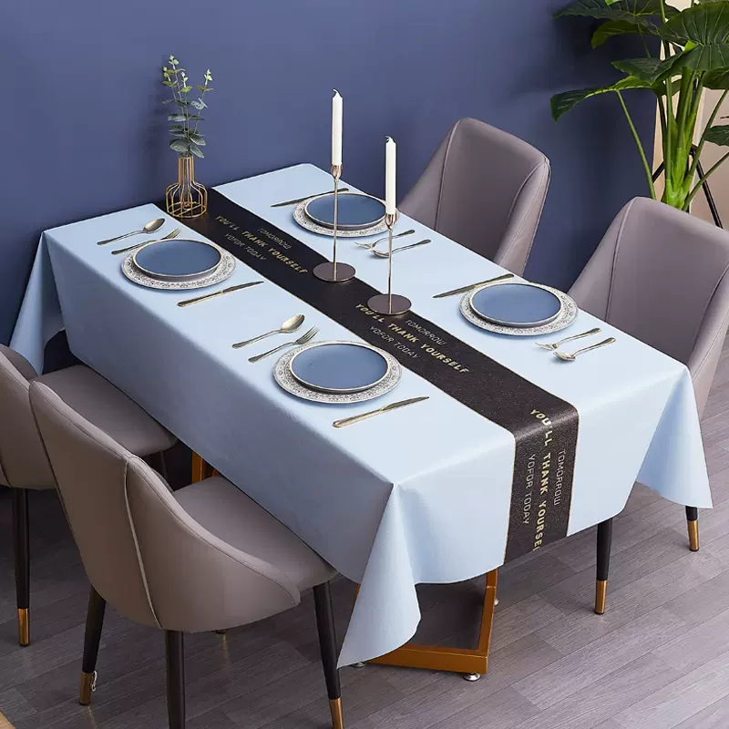 ランチョンマット トロピカルリーフ ミニマリストテーブルクロス 北欧