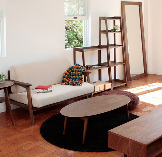 家具通販 EMOシリーズ 送料無料！ミッドセンチュリー調の