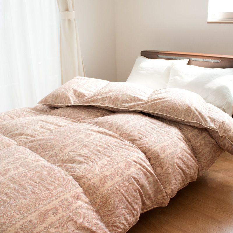 15新品未開封 羽毛布団 シングル 掛け布団 100％羽毛1.25kg