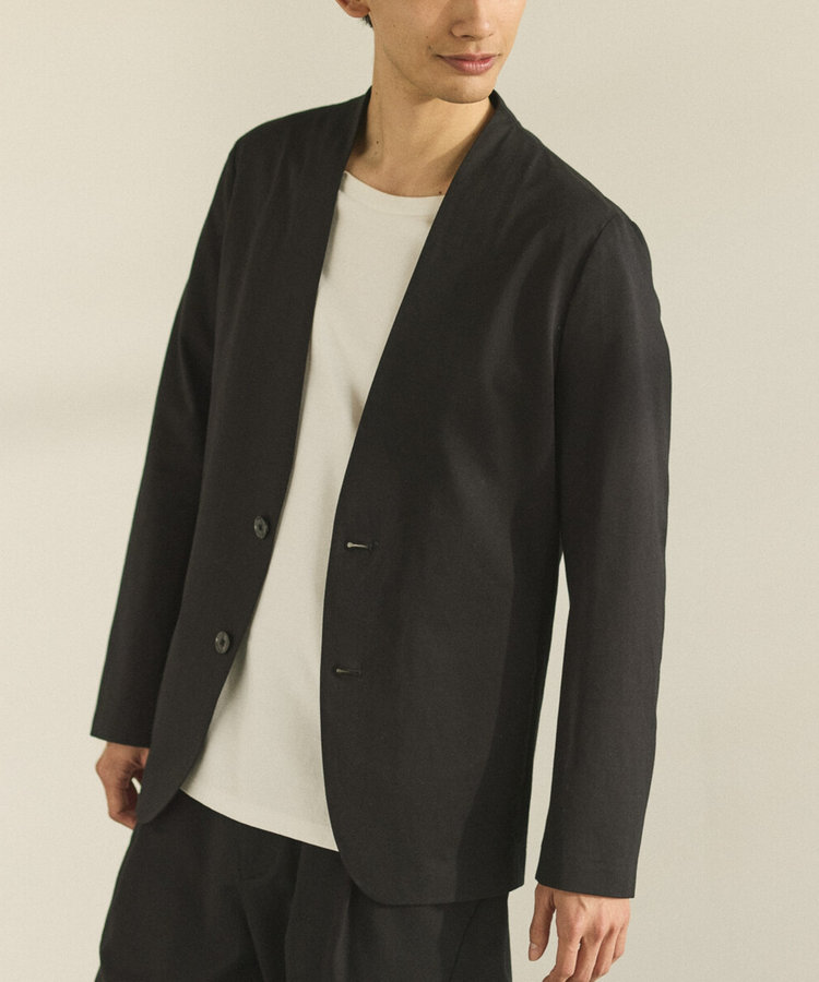 MADE IN JAPAN カネマサ莫大小（株）× COMME CA ISM ノーカラー