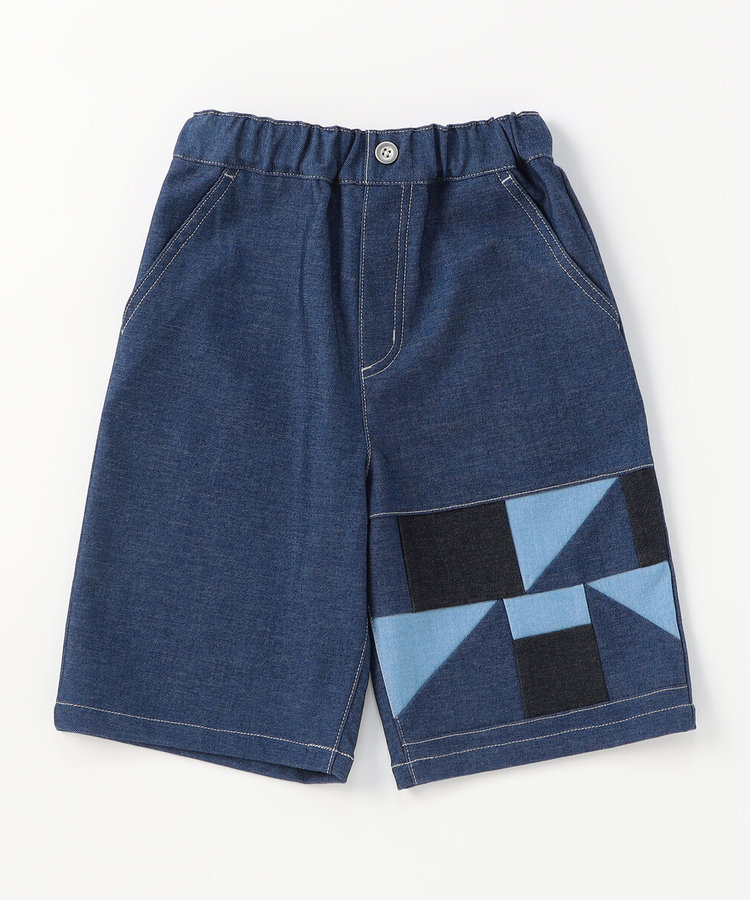 デニムライクストレッチ ハーフパンツ（98-52PO32-206）｜コムサイズム