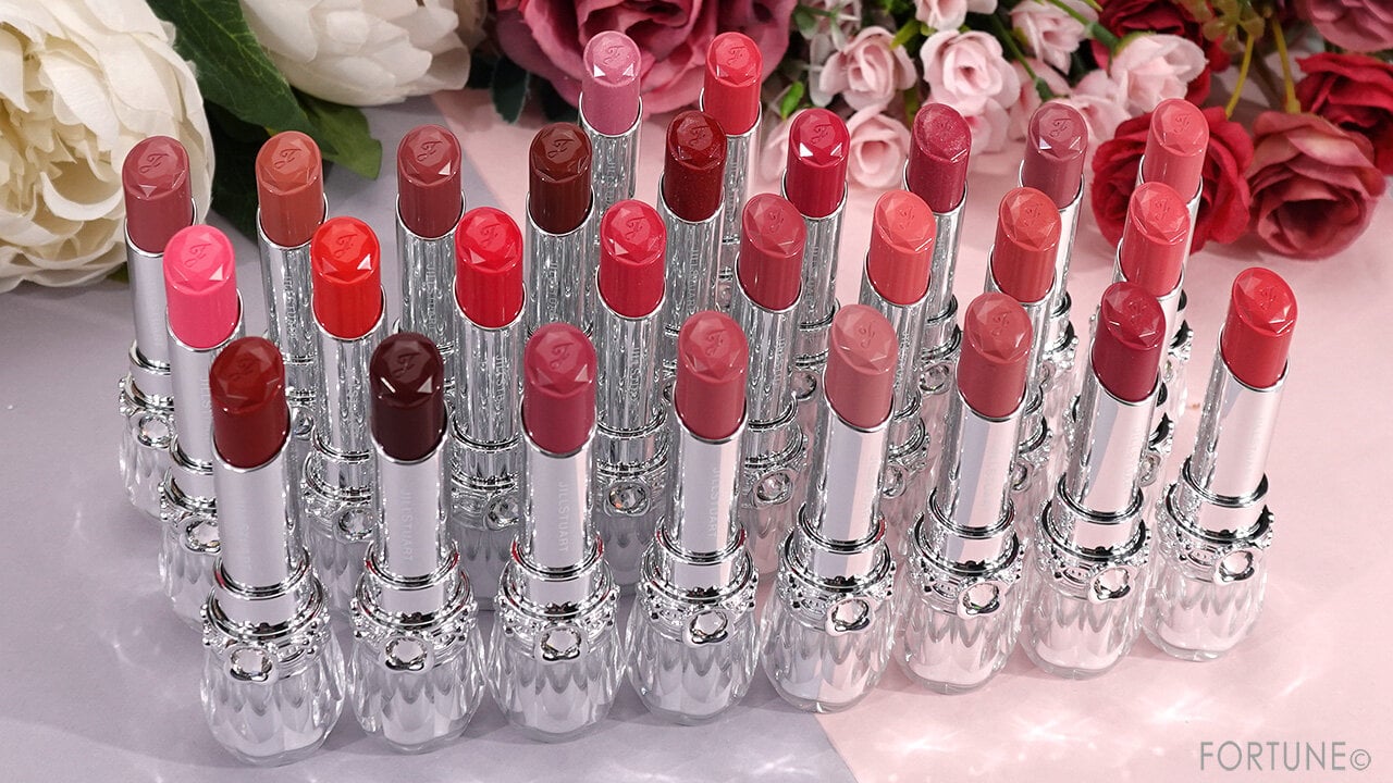 ジルスチュアート24年秋新作｜新生『リップブロッサム グロウ』を全色