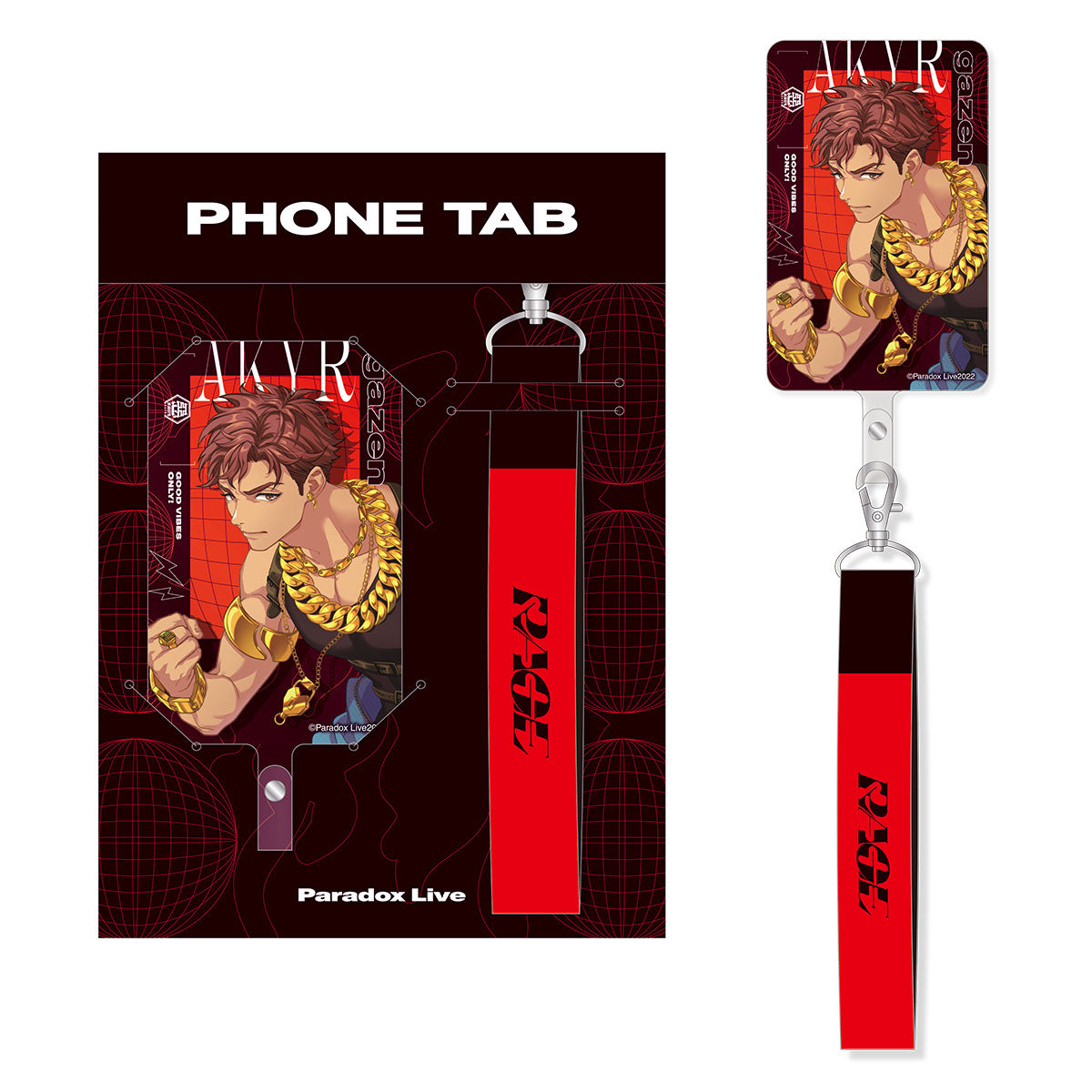 Paradox Live RAGE フォンタブ＆ストラップセット – GCRESTORE ジーク