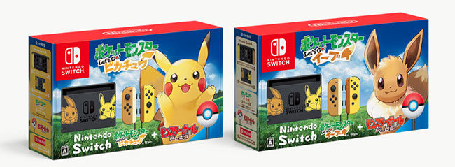 ポケモン仕様のNintendo Switch同梱版がソフト同日に発売！Joy-Conは