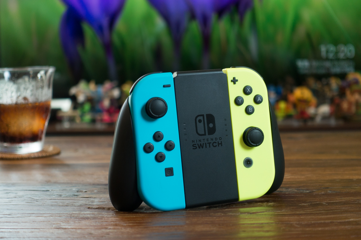 ネオンイエローのJoy-ConでSwitchをさらにカッコよく、スポーティに