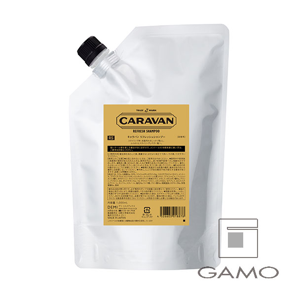 キャラバン リフレッシュシャンプー 1000mL | G SELECT ガモウの理美容