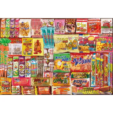 メーカー取寄】1000-034 駄菓子 コレクション ジグソーパズル | 玩具