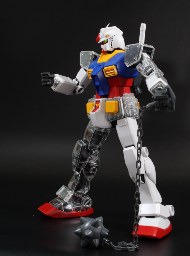 PG ガンダム カスタムセット＃2レビュー｜クリヤボディー＆ウエポンズ