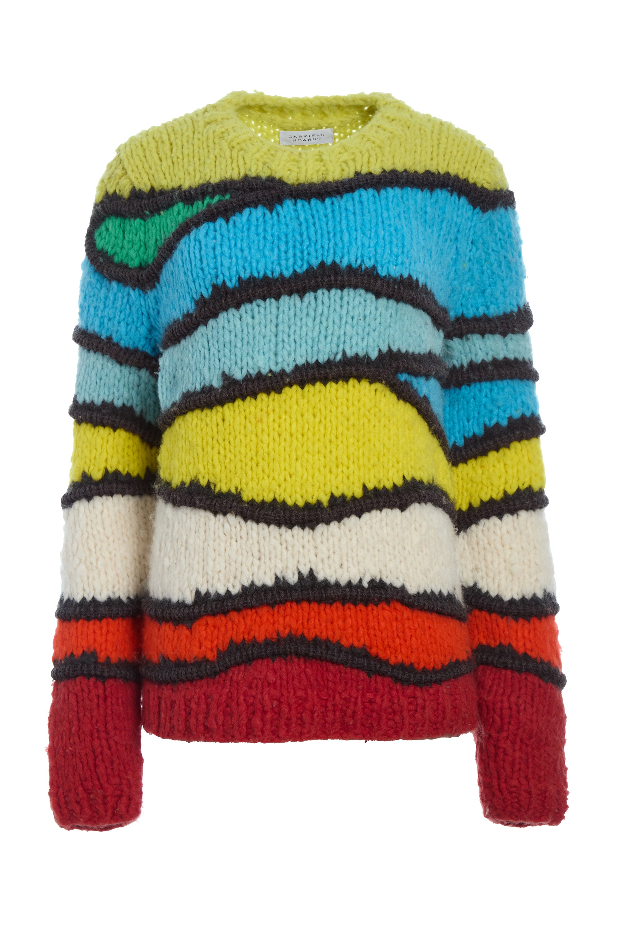 Lawrence Knit Sweater in Multi Welfat Cashmere – Gabriela Hearst