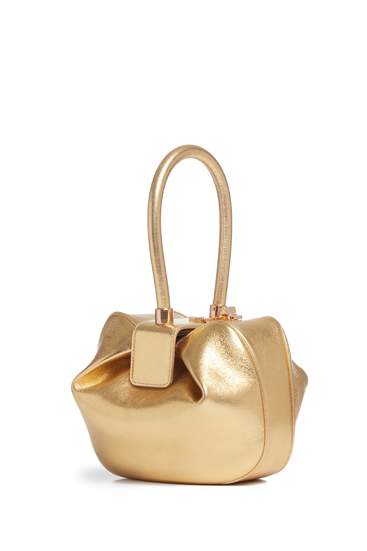 Nina Bag in Gold Metallic Nappa Leather – Gabriela Hearst