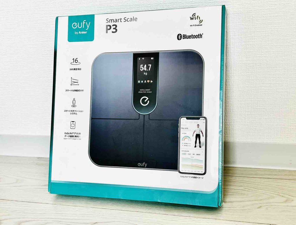 実機レビュー】Anker Eufy Smart Scale P3 体重体組成計！Anker製3.5