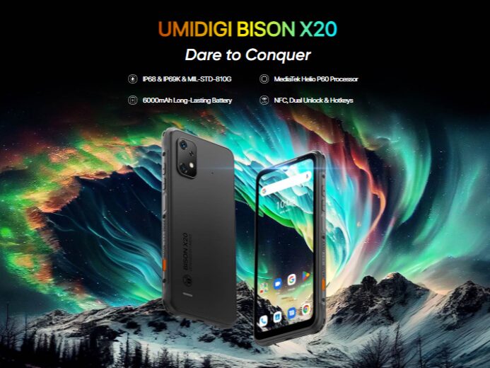 UMIDIGI BISON X20 スペック】最強のタフネス性能と最低の処理能力