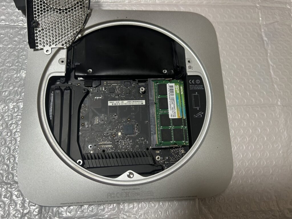 今更】Mac mini Late 2012を10年ぶりに引っ張り出してSSD化＆強引に