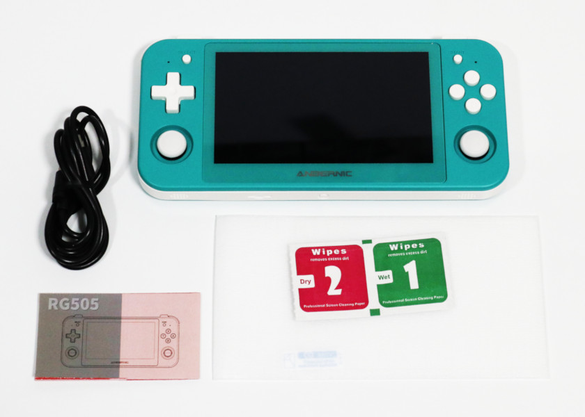 レビュー】 Anbernic RG505：ちょっとだけ大きいけど有機ELが美麗な