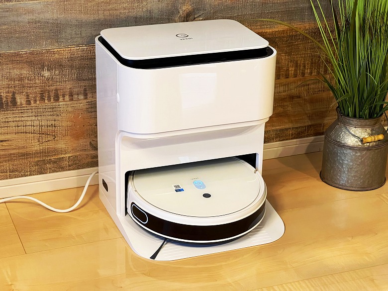 yeedi モップステーション レビュー】モップを途中で何度も洗う！全