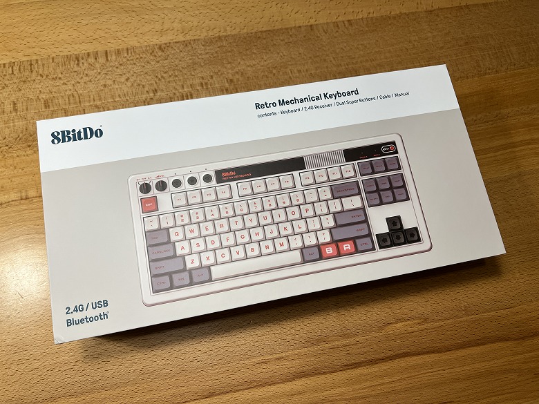 8BitDo Retro Mechanical Keyboard レビュー】レトロとハイテクの融合