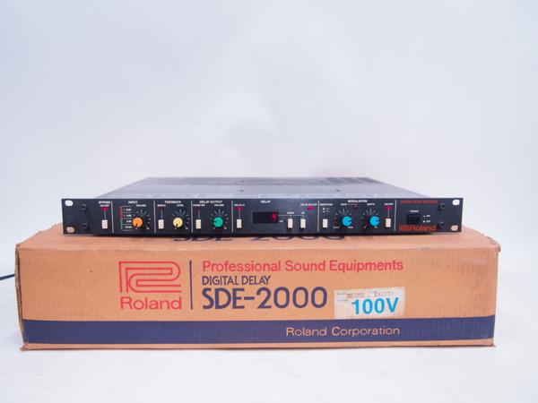 高額買取実施中!!】Roland DIGITAL DELAY SDE-2000 ∀ | 楽器買取