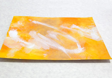 筆遊び金×黄|a219|【ギャラリー笑夢】イメージ画.風水画.出産祝い.新築