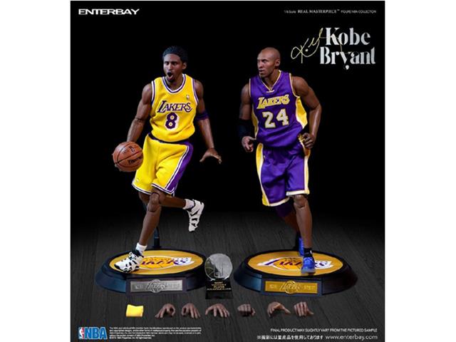 コービー・ブライアント 2体セット/1/6 リアルマスターピース