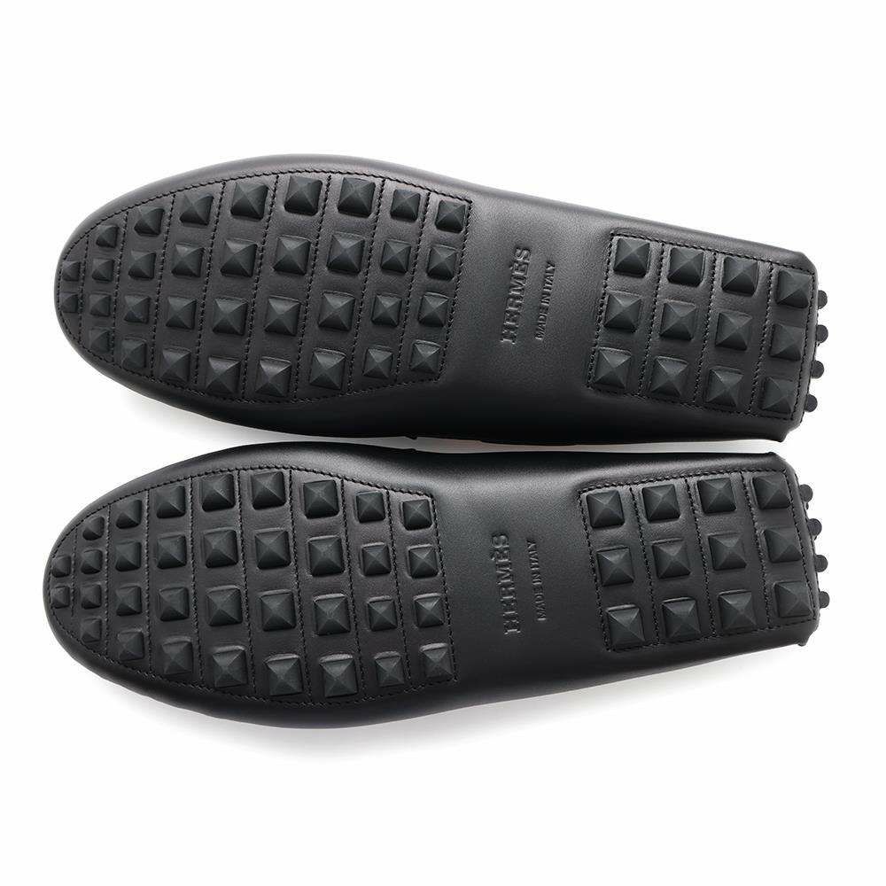 エルメス モカシン アーヴィング Irving レザー メンズサイズ41.5