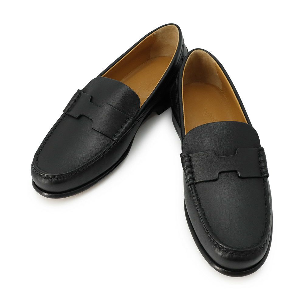 エルメス ローファー モカシン ケネディ レザー レディースサイズ36