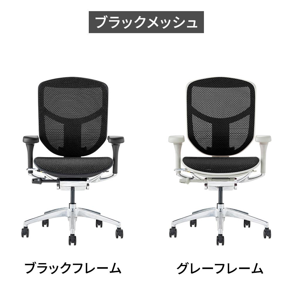 Ergohuman エルゴヒューマン enjoy2 ロータイプ オフィスチェア の通販