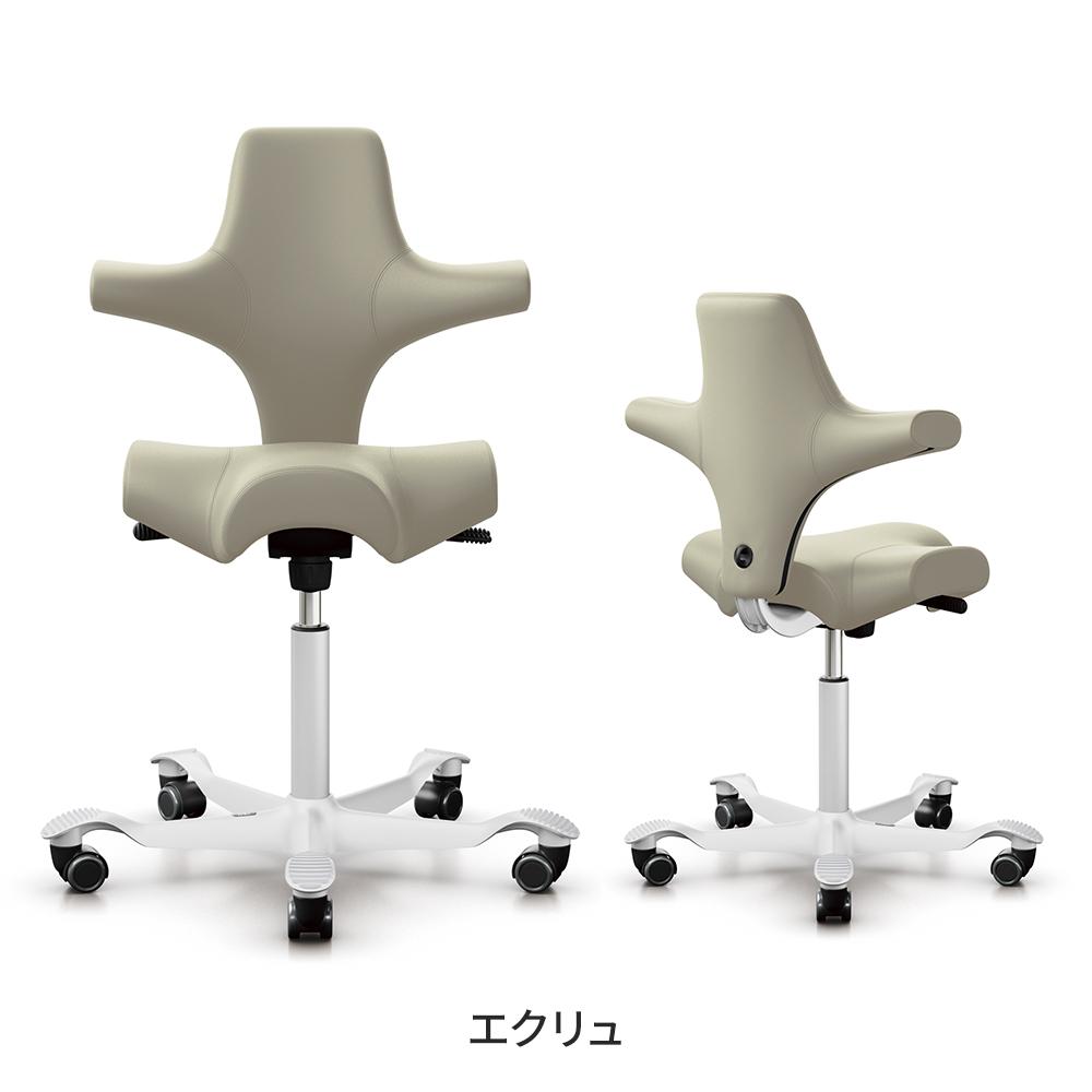 HAG Capisco/ホーグ カピスコ チェア 本革張り レザー (座面高41.7cm