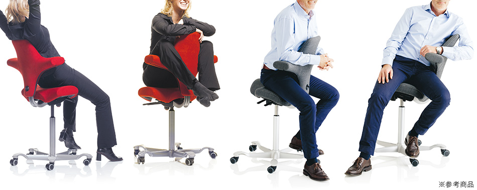 HAG Capisco/ホーグ カピスコ チェア クロス張りCU (座面高41.7cm