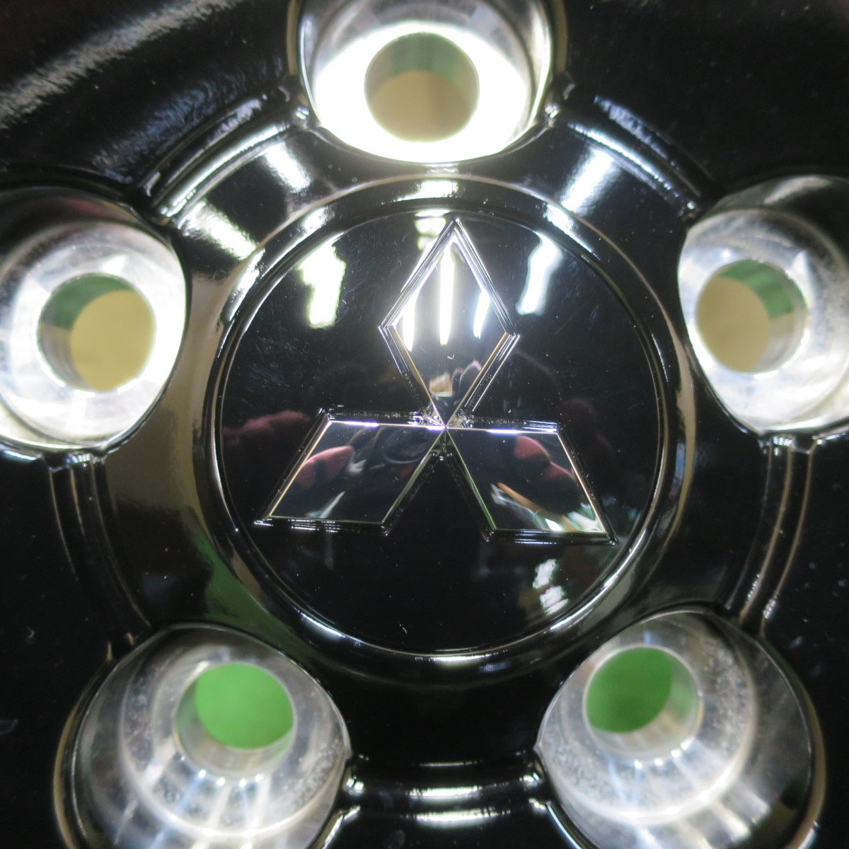 新車外し☆三菱 デリカ D:5 シャモニー 純正 ENKEI ホイール 18インチ