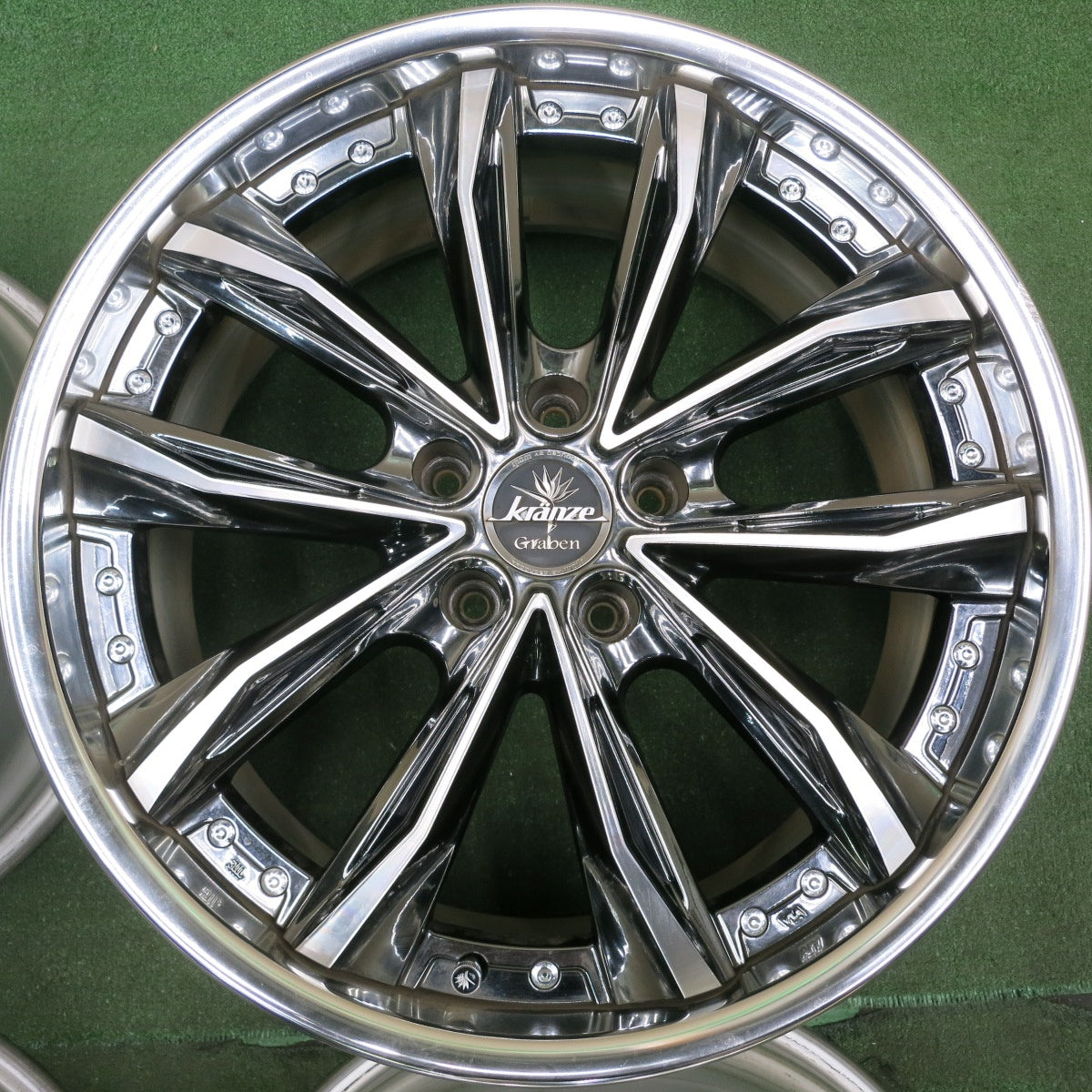 送料無料* 4本価格☆Kranze Graben クレンツェ グラベン 19インチ