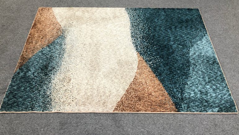 □unico/ウニコ□MOSTE/モステ ラグ 140×200 ブルーグリーン | 入荷