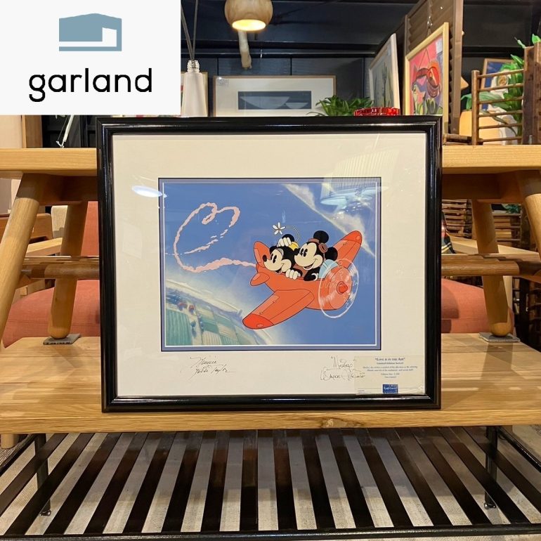 Disney/ディズニー Love is in the Air ミッキー＆ミニー セル画 絵画